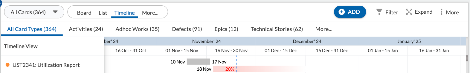 Delayed Work Without Predicted End Date